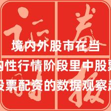 境内外股市在当前结构性行情阶段里中股票配资的数据观察趋势研判